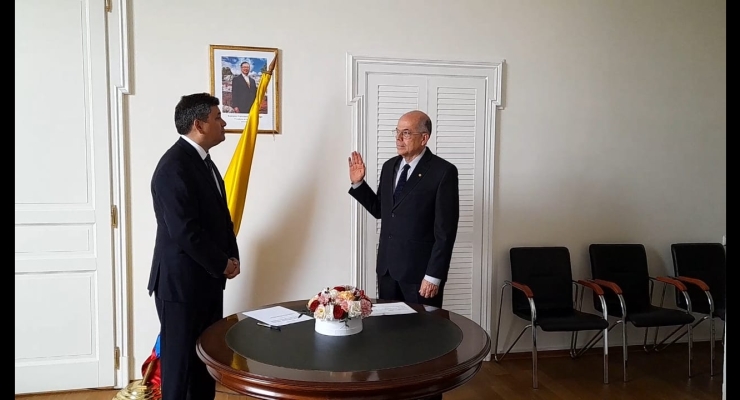 Nuevo embajador de Colombia ante la República de Hungría, Ignacio Ruiz Perea