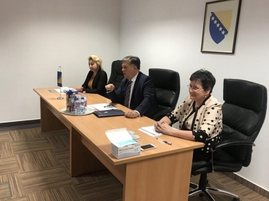 La Embajadora colombiana Carmenza Jaramillo dialogó con Viceministro de Asuntos Exteriores de Bosnia y Herzegovina