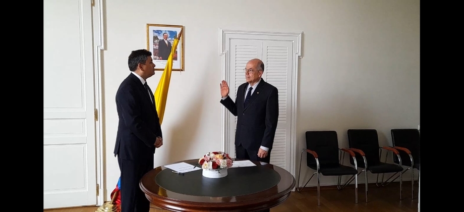 Nuevo embajador de Colombia ante la República de Hungría, Ignacio Ruiz Perea