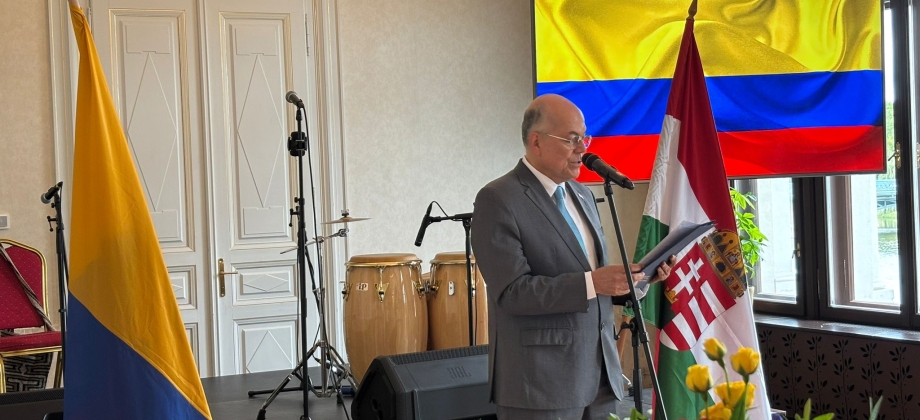 La Embajada de Colombia en Budapest celebró el 20 de Julio, Día de la Independencia Nacional, con el  Cuerpo Diplomático y altas personalidades