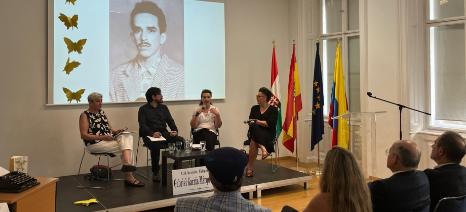 La Embajada de Colombia en Hungría llevó a cabo el conversatorio El legado cultural y literario de El Amor en los Tiempos del Cólera y Cien Años de Soledad