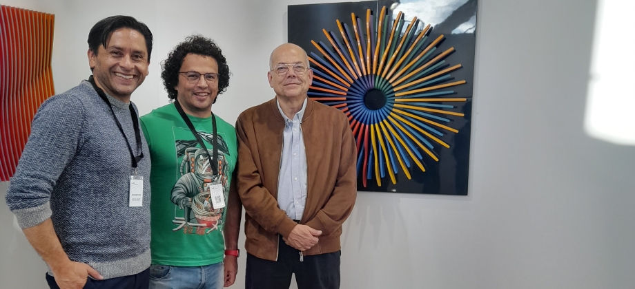 Galería de Adrian Ibañez participó en la exposición Budapest Art Market, con el acompañamiento de la Embajada de Colombia