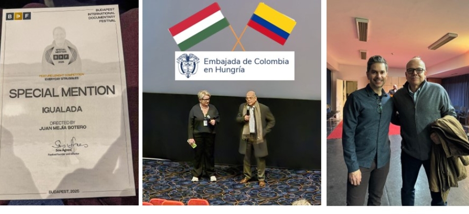 Con la presentación de la “Igualada”, Colombia participó en el Festival Internacional de Documentales de Budapest 2025