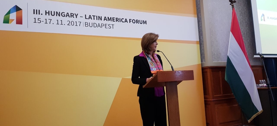 El III Foro Hungría – América Latina es “señal de compromiso y visión de largo plazo con Colombia y con la región”: Canciller Holguín