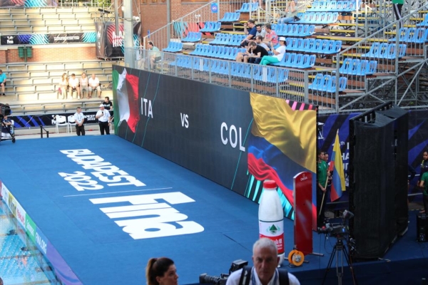 Deportistas colombianas de Waterpolo Femenino compiten en el Campeonato Mundial de Natación