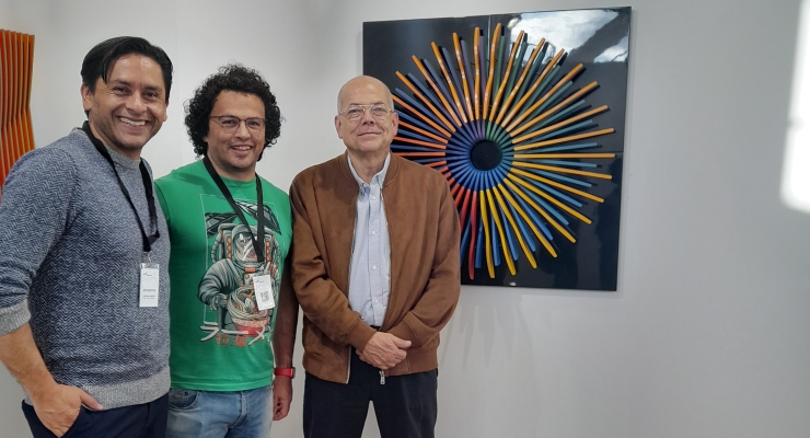 Galería de Adrian Ibañez participó en la exposición Budapest Art Market, con el acompañamiento de la Embajada de Colombia