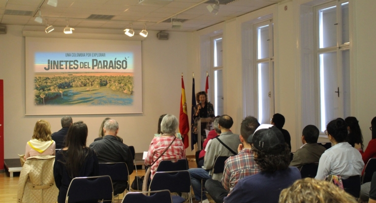 Jinetes del Paraíso, en inauguración del Ciclo de Cine Colombiano en Budapest
