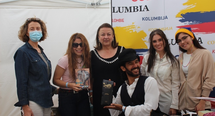 La Embajada de Colombia en Hungría participó en el Festival de Barrio Terézváros 